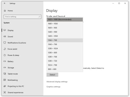 Display Setting